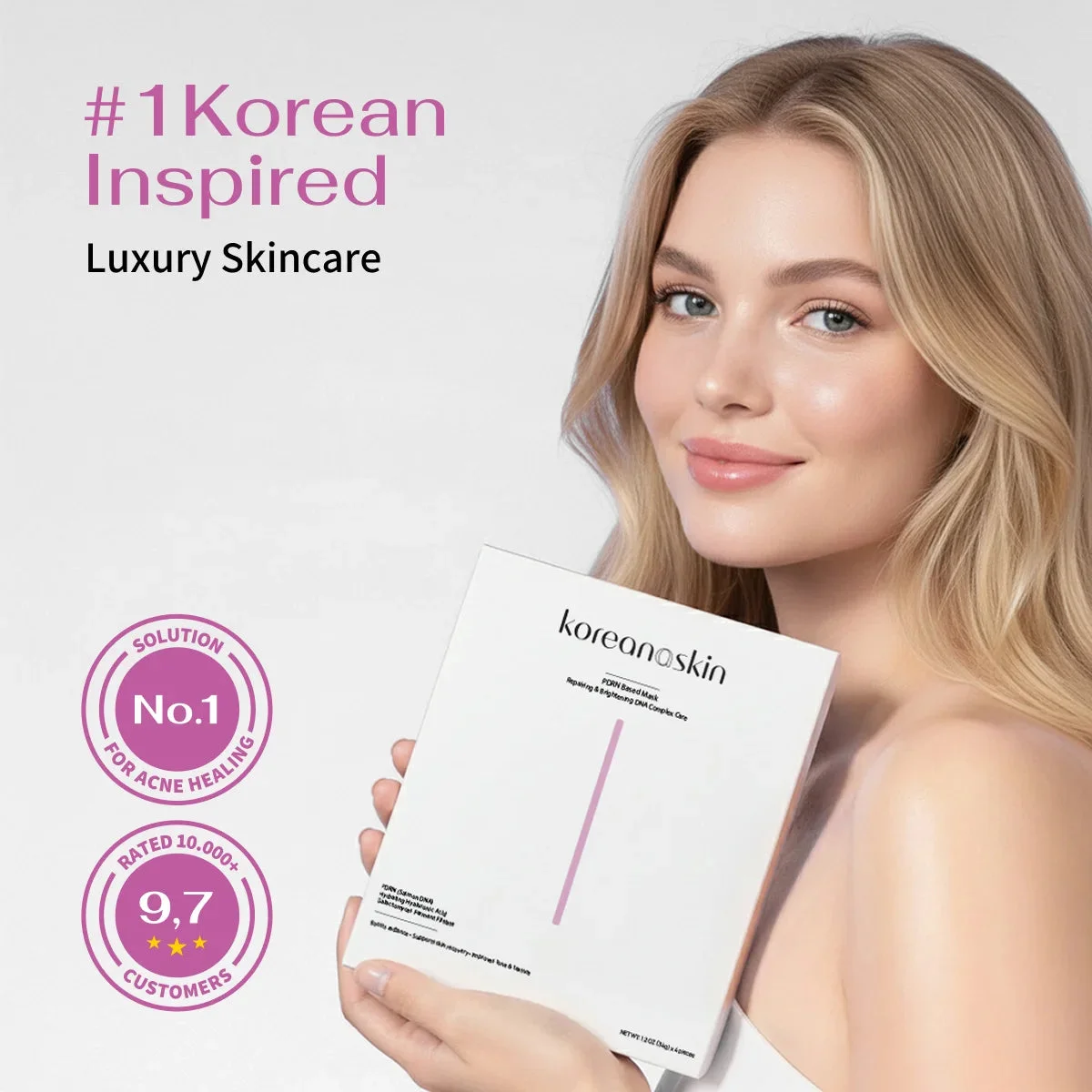 Koreana Skin PDRN Repair & Glow Hydrogel Mask packshot